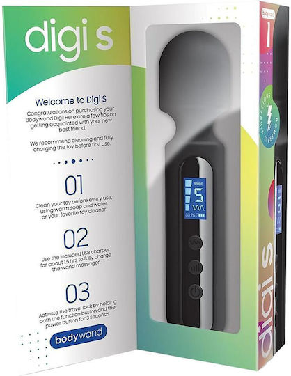 Bodywand Δονητής Μασάζ 16.5cm Μαύρος