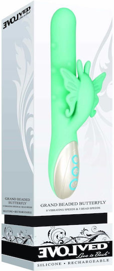Evolved Novelties Butterfly Διπλός Δονητής Πράσινος