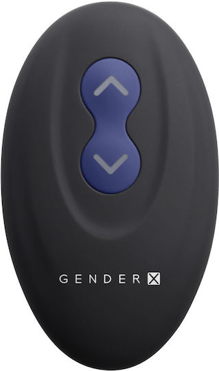 Gender X Διπλός Δονητής με Απομακρυσμένο Έλεγχο 32cm Μαύρος