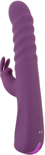 Javida Function Mini Δονητής Rabbit με Απομακρυσμένο Έλεγχο 13.3cm Μωβ