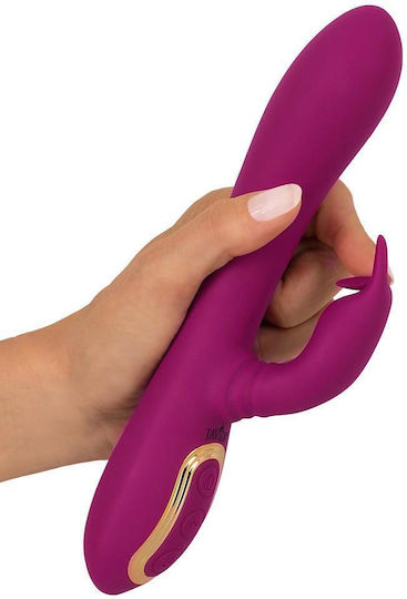Javida 3 Function Vibrator Δονητής Μασάζ 23cm Μωβ
