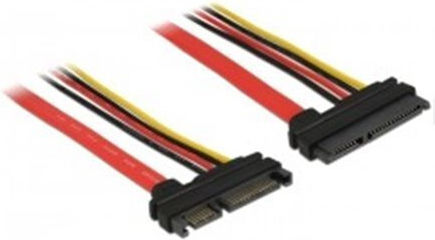 DeLock 22-Pin SATA III to 22-Pin SATA III Cable 0.2m Multicolour (84362)