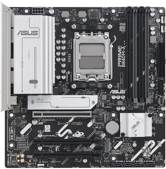 Asus PRIME B840M-A-CSM Motherboard Micro ATX με AMD AM5 Socket 90MB1J10-M0EAYC