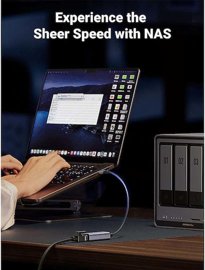 Ugreen 25051 USB Network Adapter with Wired Ethernet Connection