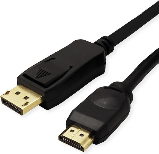 Value Cable DisplayPort male - HDMI male 1m Black (11.99.5785)