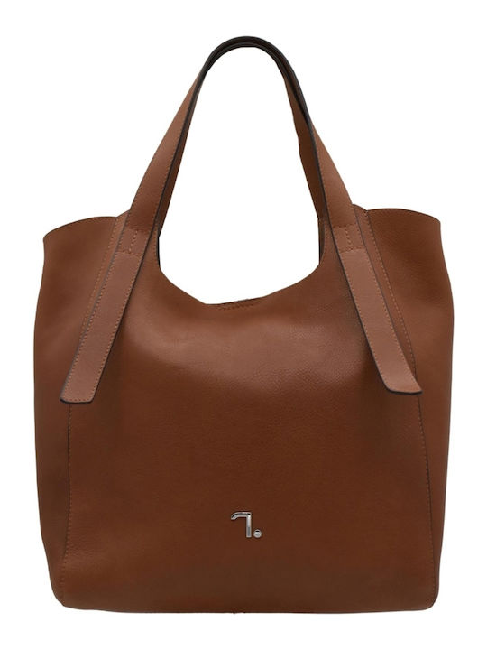 Leather Women's Bag Shoulder Brown