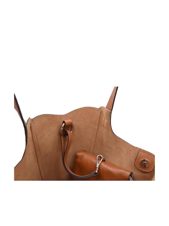 Leather Women's Bag Shoulder Brown