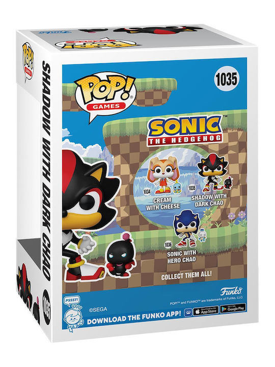 Funko Pop! Games: Sonic The Hedgehog - Sonic The Hedgehog: Shadow With Dark Chao
