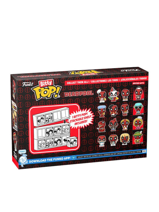 Funko Bitty Pop 4 Pack Deadpool Dinopool 84961 Funko Bitty Pop 4 Pack Deadpool Dinopool 84961