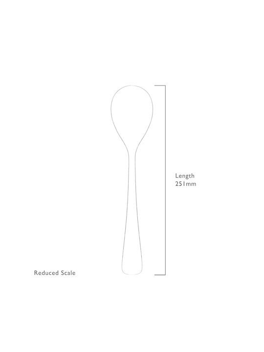 Robert Welch Löffel Rostfreier Stahl Silber MALBR1050L