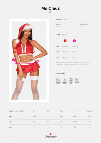 Obsessive Sexy Costum de Crăciun