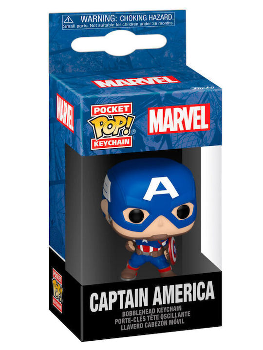 Funko Pocket Pop! Keychain Marvel: Marvel - Captain America