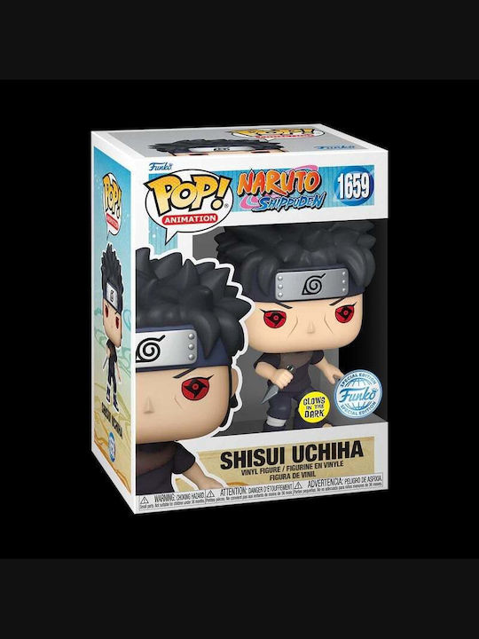 Funko Pop Figure Naruto Shippuden Shisui Uchiha Gitd #1659 Exclusive