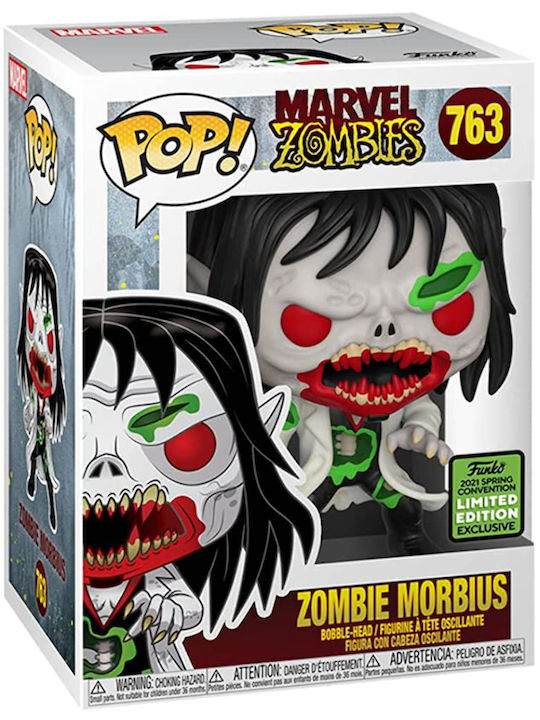 Funko Pop! Marvel: Zombie Morbius (Limited Edition) Bobble-Head Limited Edition