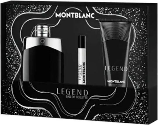 MontBlanc Legend Herren Set mit Eau de Toilette 3Stück