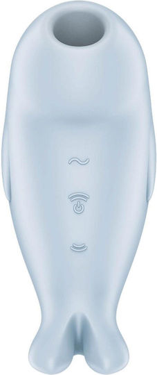 Satisfyer Seal You Soon Αναρροφητής Αιδοίου & Κλειτορίδας με Δόνηση Τιρκουάζ