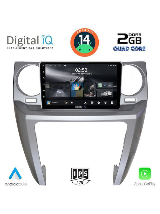 Digital IQ Auto-Audiosystem für Land Rover Entdeckung 2004-2009 (Bluetooth/USB/AUX/WiFi/GPS/Apple-Carplay/Android-Auto) mit Touchscreen 9"