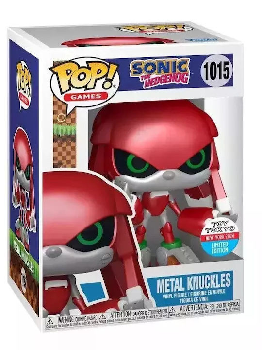 Funko Pop! Games: Sonic The Hedgehog - Metal Knuckles 1015 Exclusive