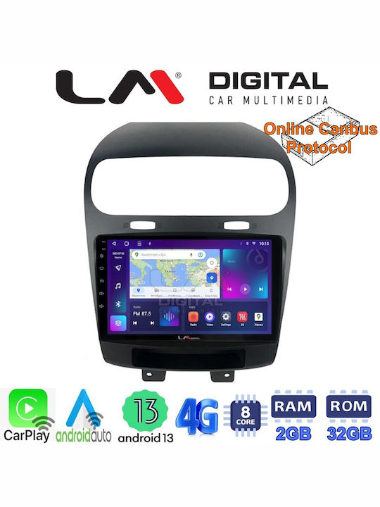 LM Digital Sistem Audio Auto pentru Fiat Freemont 2008> (Bluetooth/USB/WiFi/GPS/Apple-Carplay/Android-Auto)