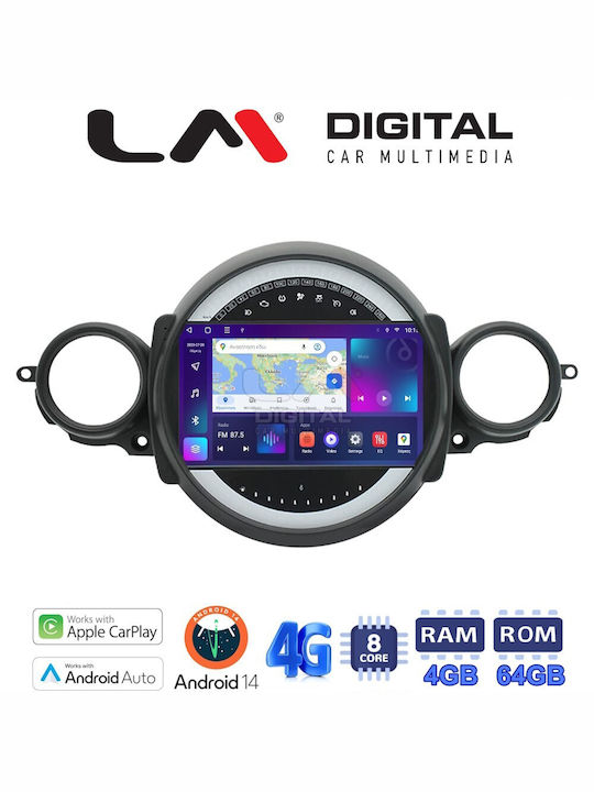 LM Digital Ηχοσύστημα Αυτοκινήτου για Mini Cooper / Clubman / Roadster 2007 > 2014 (Bluetooth/USB/WiFi/GPS/Apple-Carplay/Android-Auto)