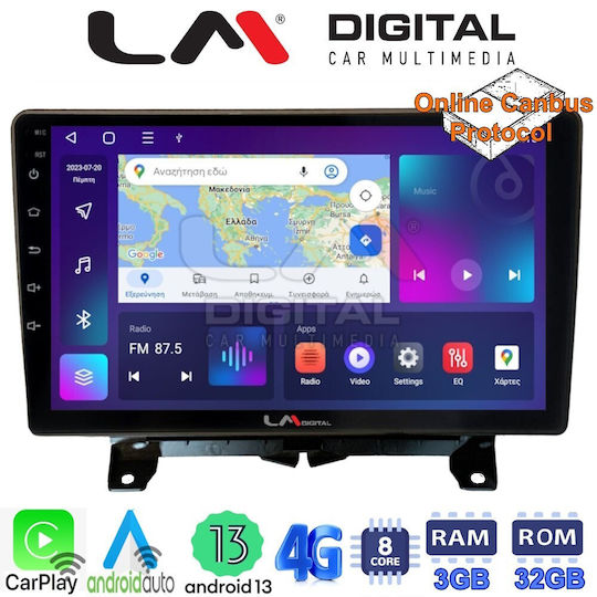 LM Digital Ηχοσύστημα Αυτοκινήτου για Land Rover Range Rover Sport 2005 > 2014 (Bluetooth/USB/WiFi/GPS/Apple-Carplay/Android-Auto)