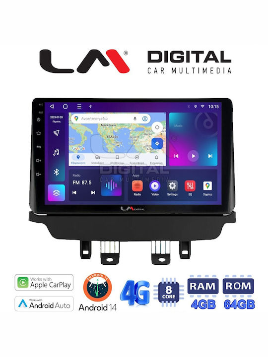 LM Digital Auto-Audiosystem für Mazda CX-3 2014> (Bluetooth/USB/WiFi/GPS/Apple-Carplay/Android-Auto)