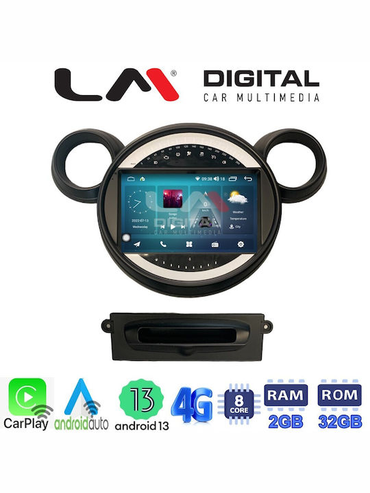 LM Digital Auto-Audiosystem für Mini Clubman / Landsmann / Paceman / Kooper 2013-2016 (Bluetooth/USB/WiFi/GPS/Apple-Carplay/Android-Auto)