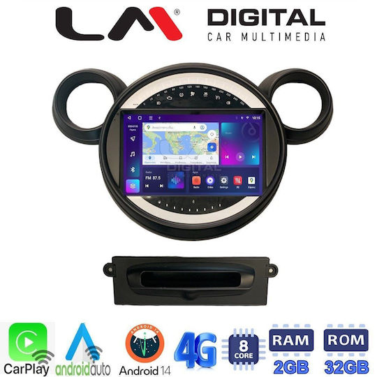 LM Digital Sistem Audio Auto pentru Mini Clubman / Țăran / Paceman / Cooper 2013-2016 (Bluetooth/USB/WiFi/GPS/Apple-Carplay/Android-Auto)