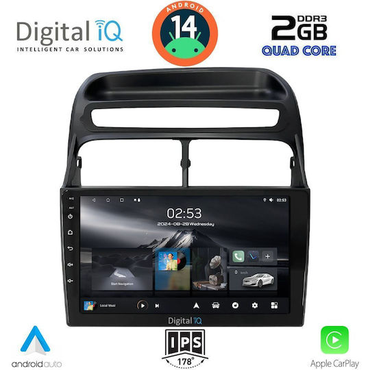 Digital IQ Автомобилна Аудио Система (Блутут/USB/WiFi/GPS/Apple-Carplay/Android-Auto) с Тъчскрийн 9"