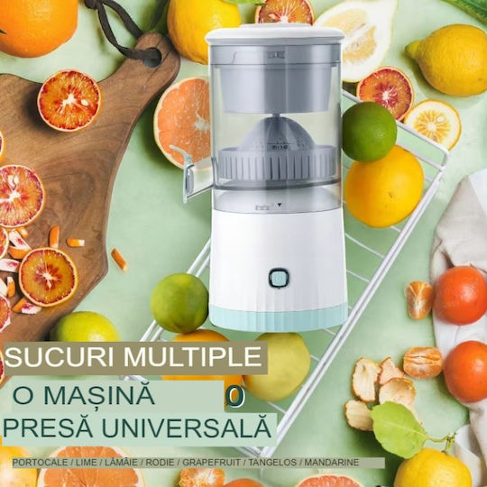 Portable Citrus Juicer Arvada Squeezepro Yw-yzj 80w 18,000 Rpm Portable 2400 Mah Battery 7.4v Capacity 500ml White