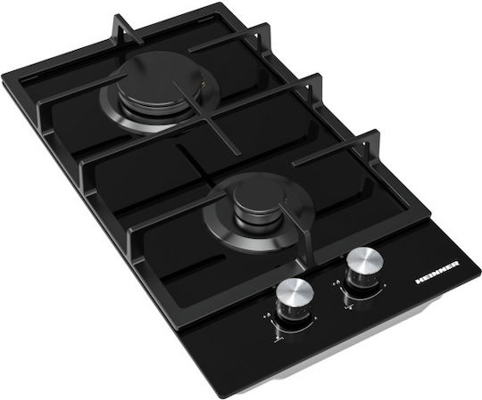 Heinner Domino Gas Cooktop Autonomous 30x52εκ.