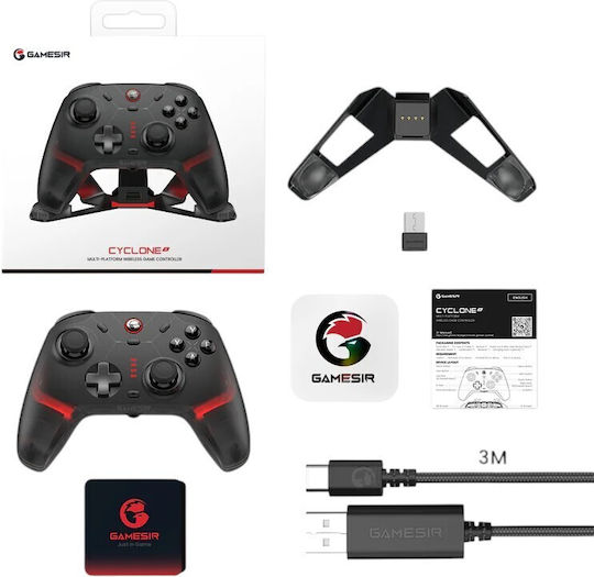 Gamesir Cyclone 2 Wireless Gamepad for Android / PC / Switch / iOS Phantom Black