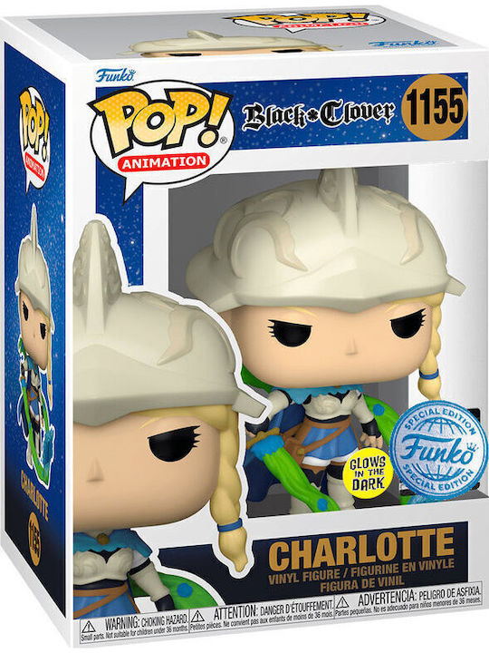Funko Pop! Animație: Clover Strălucește în întuneric Ediție Specială Funko Pop! Animație: Clover Strălucește în întuneric Ediție Specială