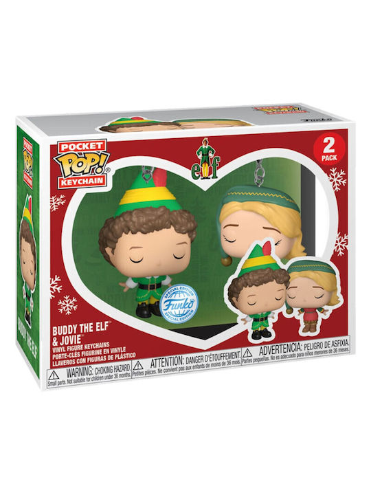 Funko Pocket Pop! Keychain Movies: Elf - 2-pack Figures Special Edition