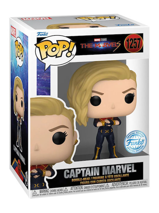 Funko Pop! Marvel: Captain Marvel Bobble-Head Special Edition