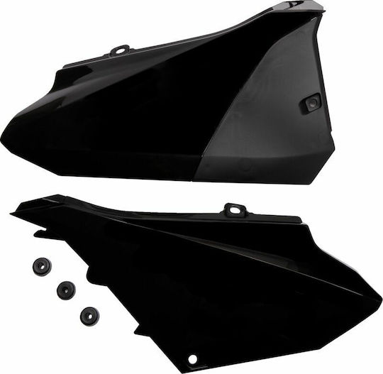 UFO Πλαϊνό Πλαστικό Μοτοσυκλέτας για Yamaha YZ 85 Μαύρο