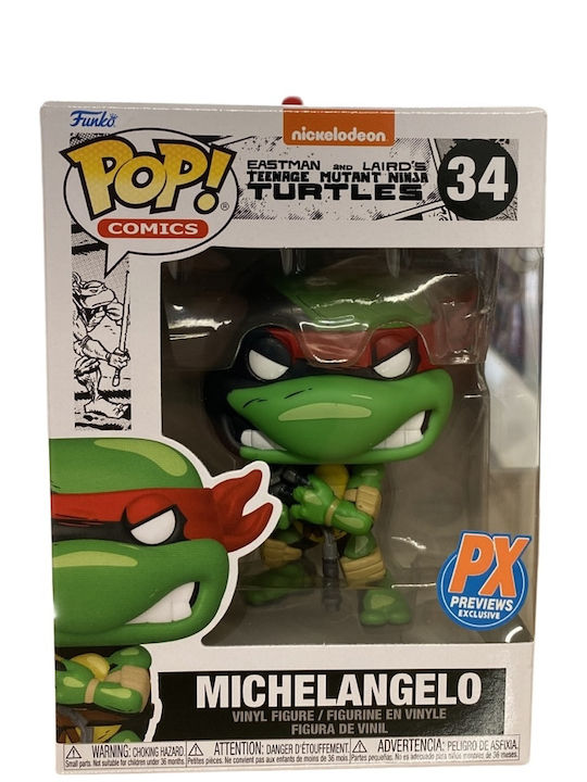 Funko Pop! Comics: Michelangelo Special Edition