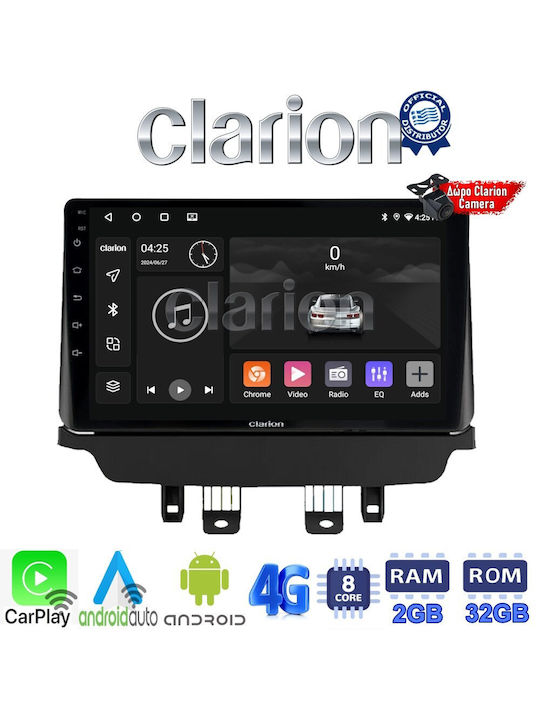 Clarion Автомобилна Аудио Система (Блутут/USB/WiFi/GPS/Apple-Carplay/Android-Auto) с Тъчскрийн 9"