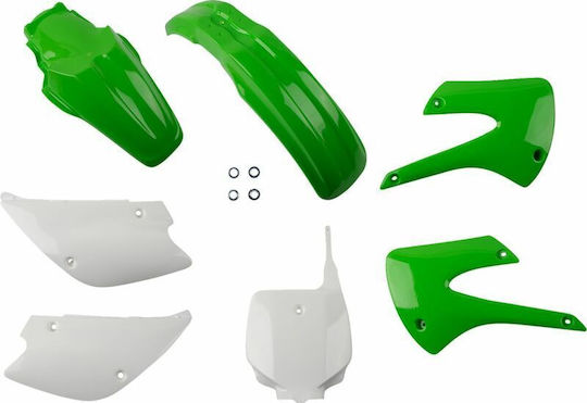 UFO Σετ Πλαστικά Μοτοσυκλέτας για Kawasaki KX Πολύχρωμο