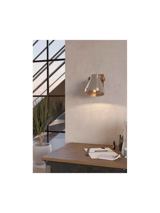 Eglo Single Spot with Socket E27 in Brown Color
