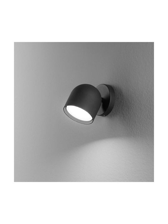 Ideal Lux Monos Spot cu Soclu null în Culoare Negru