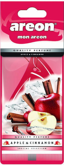 Areon Car Air Freshener Tab Pendand Mon Apple & Cinnamon