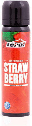Feral Car Air Freshener Spray Classic Collection Strawberry 70ml