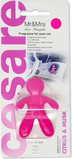 Mr & Mrs Fragrance Αρωματικό Αεραγωγού Αυτοκινήτου Cesare Citrus & Musk JNIKI005