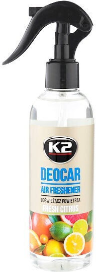 K2 Car Air Freshener Spray Deocar Fresh Citrus 250ml
