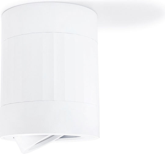 Eco Light Ohn-5b Einzel Spot mit Fassung GU10 in Weiß Farbe