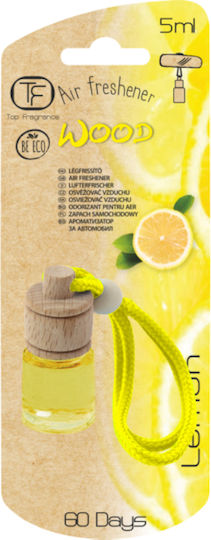 Top Fragrance Κρεμαστό Αρωματικό Υγρό Αυτοκινήτου Wood Lemon 5ml