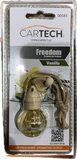 Cartech Hängendes Autoduftöl Freedom Vanille 1Stück