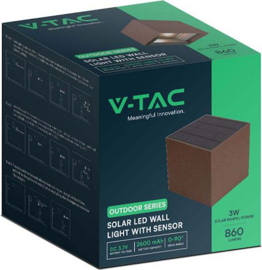 V-TAC Einzel LED Natürliches Weiß Spot in Braun Farbe