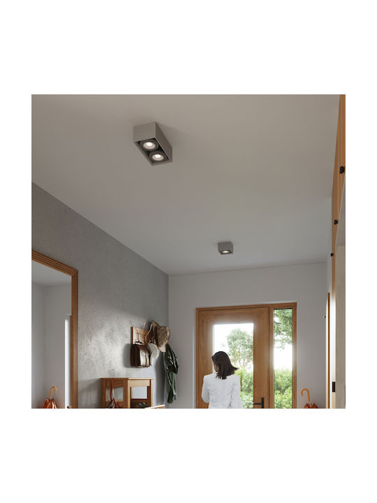 Sollux Quatro Double Spot with Socket GU10 in Gray Color